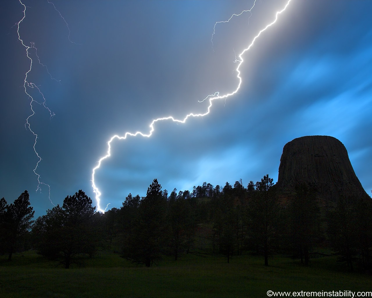 Lightening strike