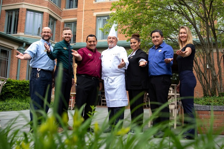 Welcoming team members