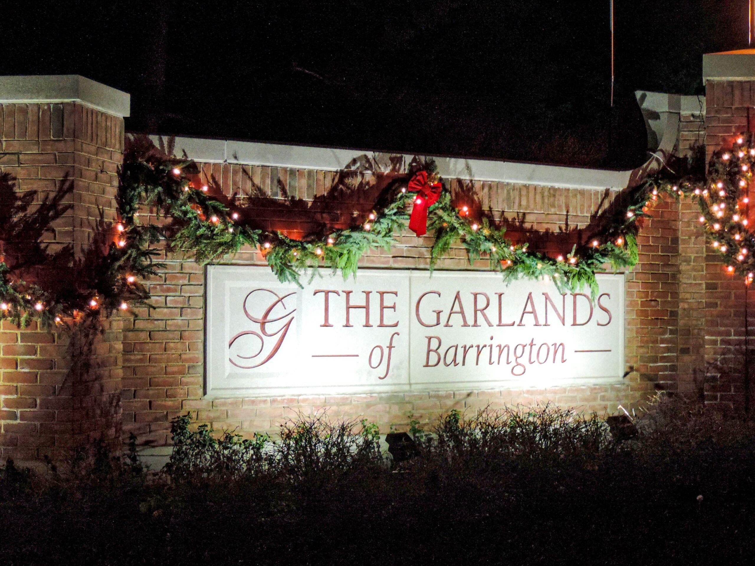 The Garlands Christmas Entry