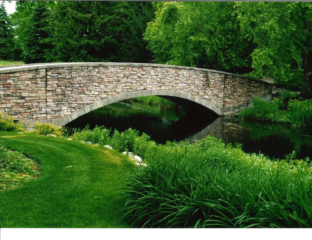 The Garlands bridge