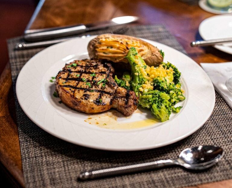 Steak dinner