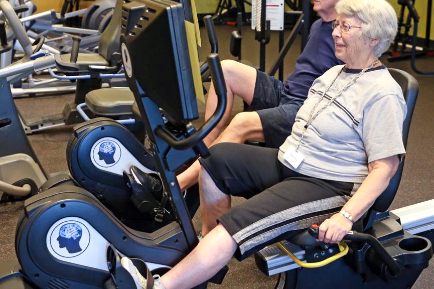 stationary bike virtual ride