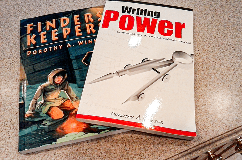 Books Finders Keepers and Writing Power