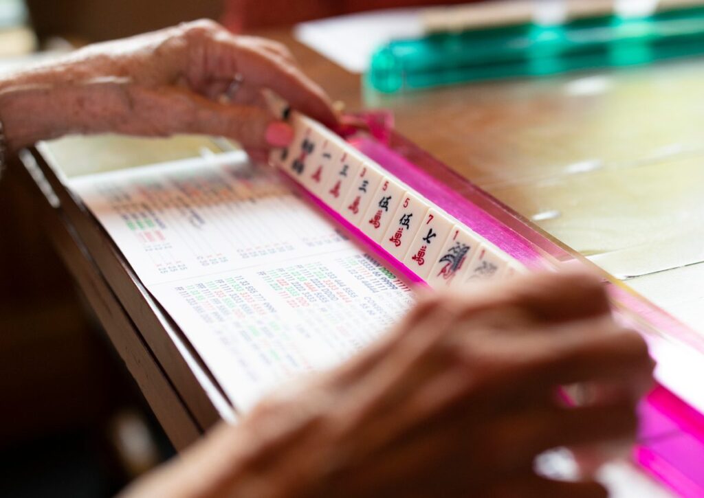 Mahjong Tile Tray