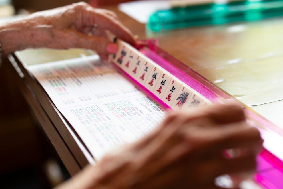 Mahjong Tile Tray