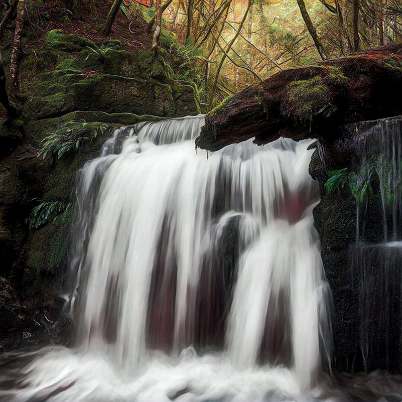 Waterfall in the forest