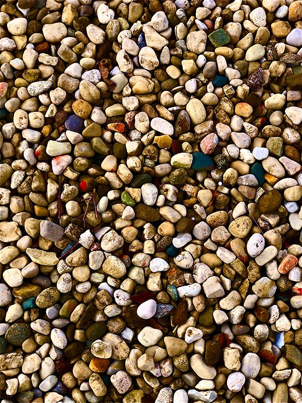 Pea-gravel