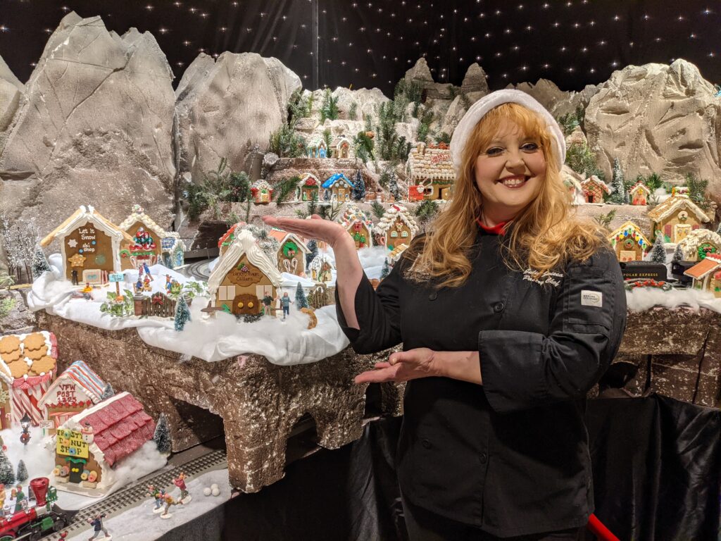 The Garlands Gingerbread Village Featured on WGN