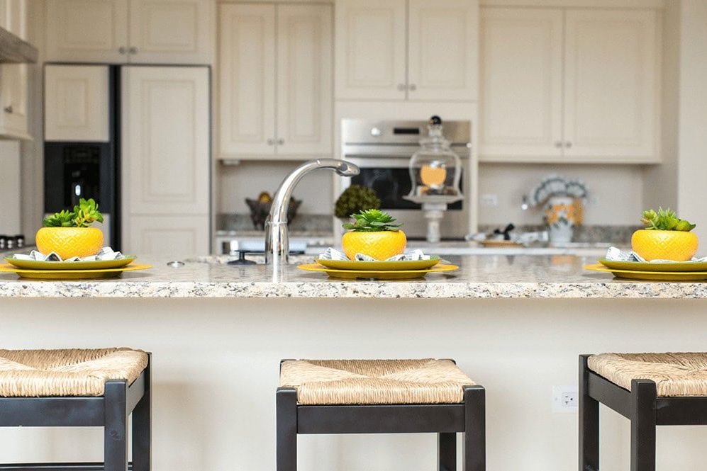 Counter height stool seating