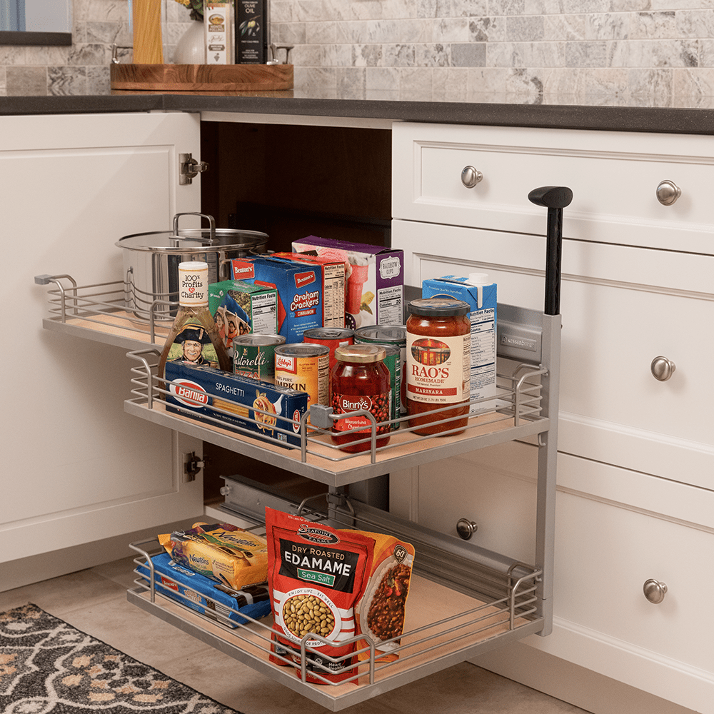 Magic corner kitchen storage