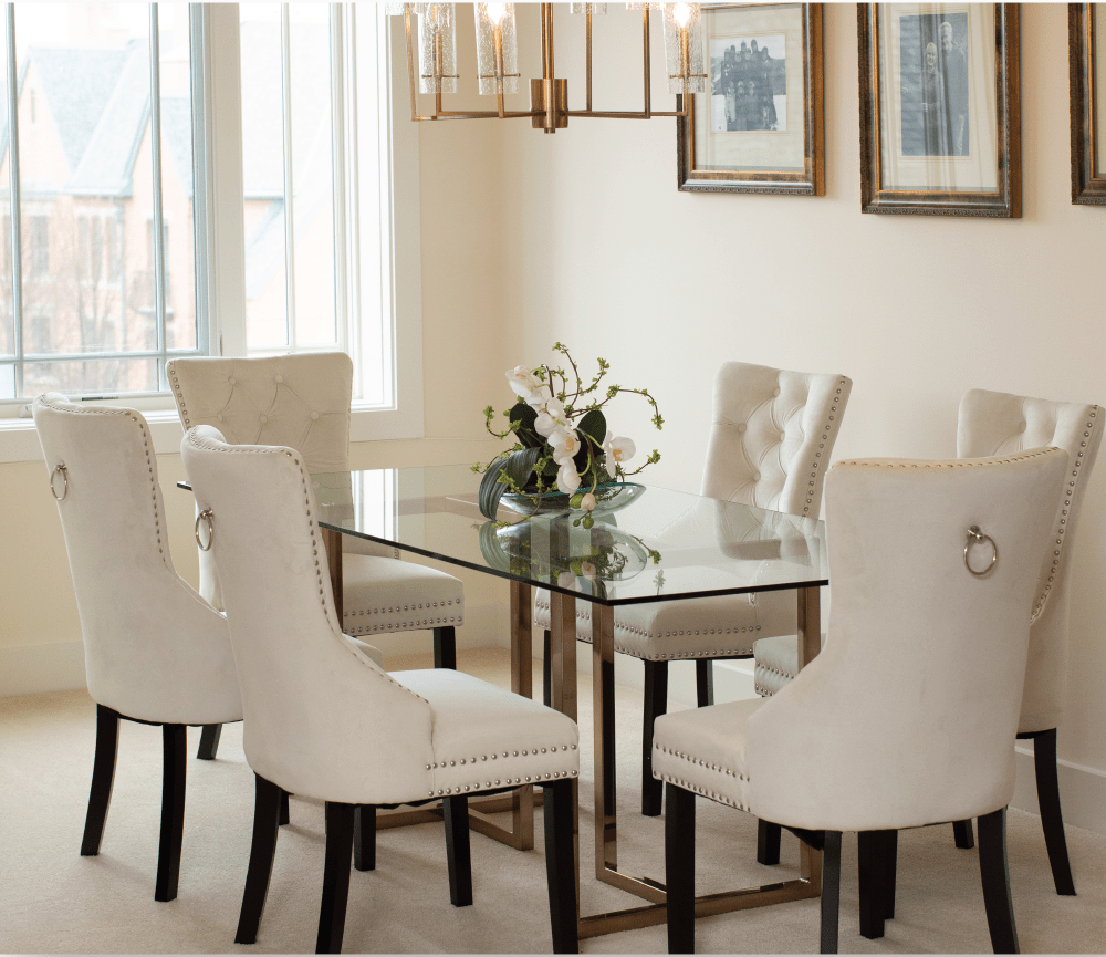 Elegant Open Dining Room