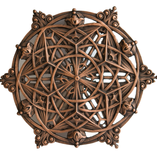 Louis Sullivan-designed elevator cage rosette