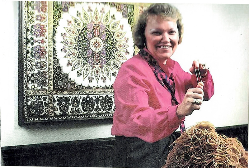 Rubberbands Linda and her rubber bands from her office supply business