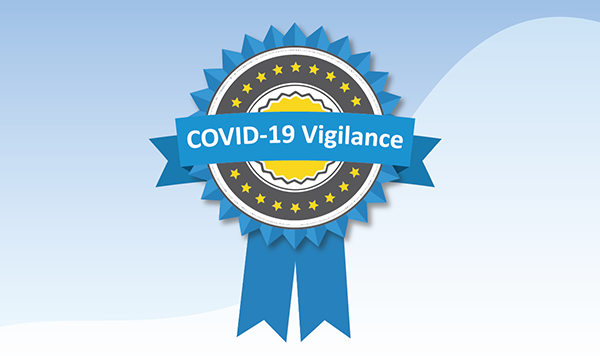 Telligen QI Blue Ribbon Award for Covid-19 Viligence