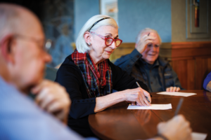 Garlands members participating in Trivia Night