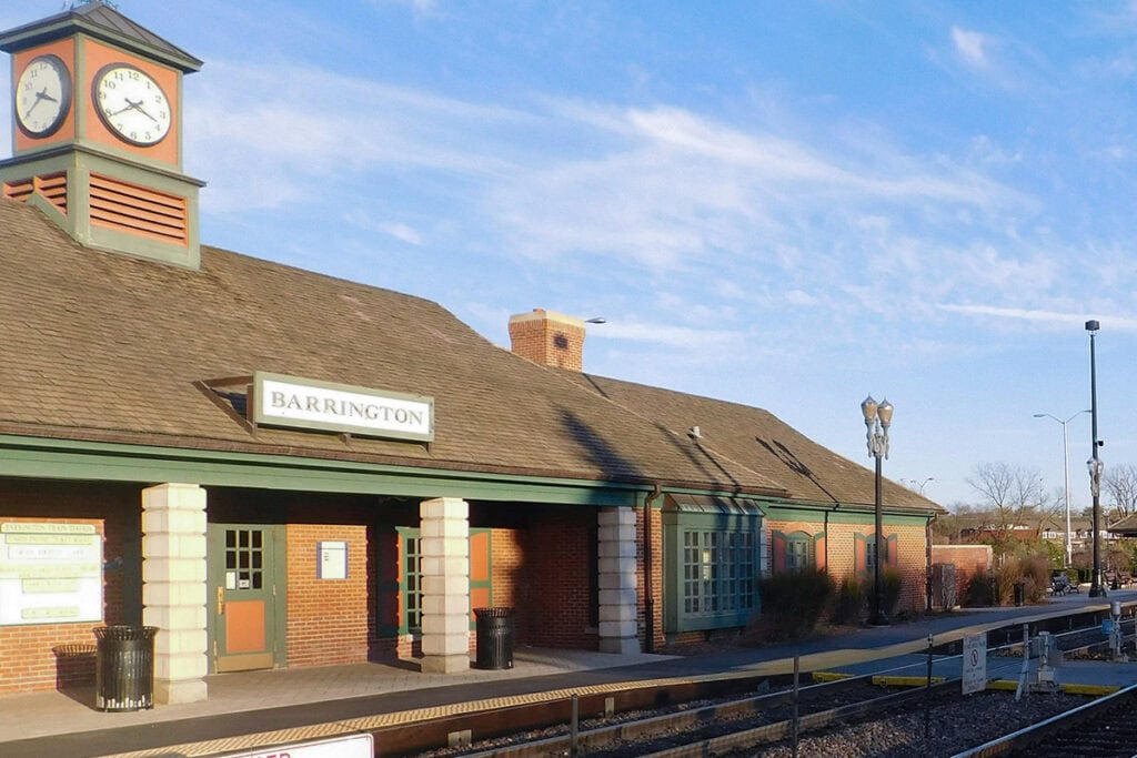 Barrington Metro Train Station