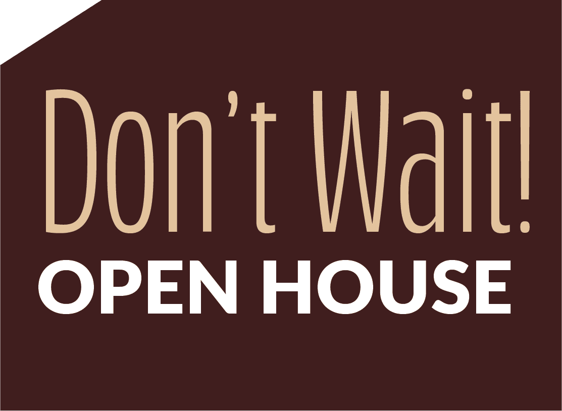 don't wait open house at The Garlands