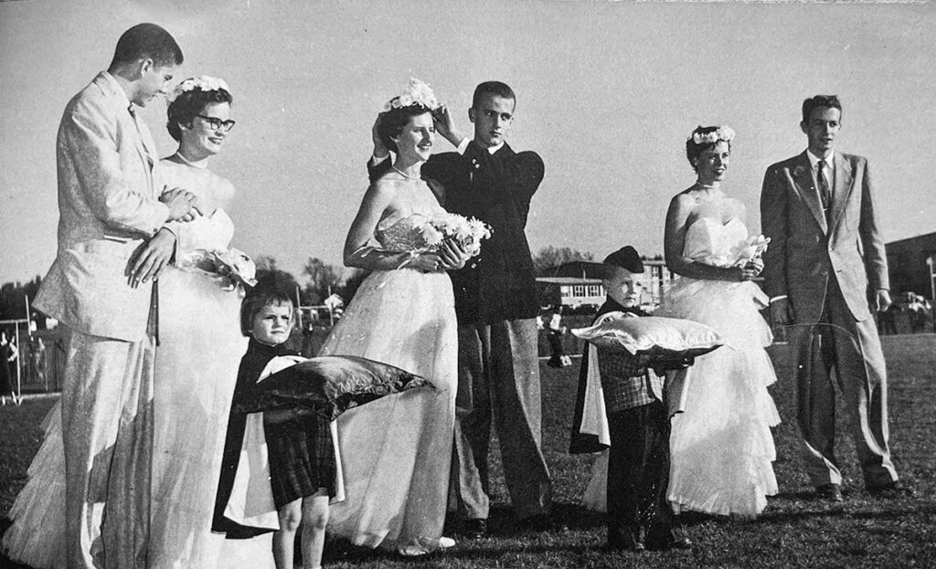 Home-Coming-Court Photo of the homecoming court