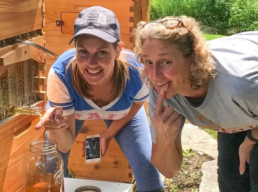 Honey A taste of honey right from the have