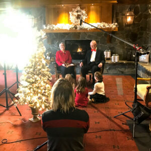 'Twas the Night Before Christmas . . . at The Garlands 4 Barbara and John narrating