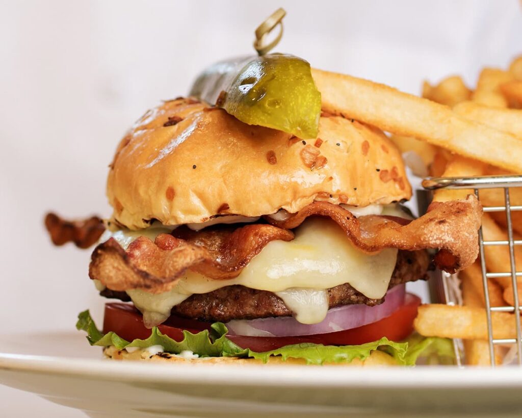 The Garlands winning Burger by Clever