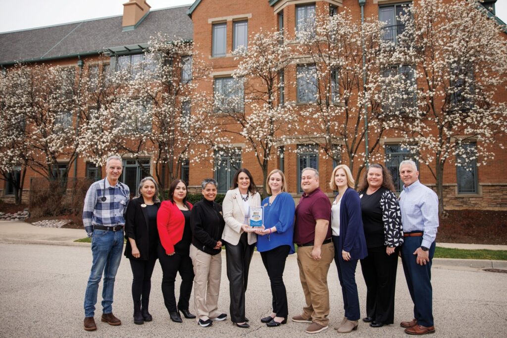 Prairieview team members awarded the US News & World Report Best of the best award