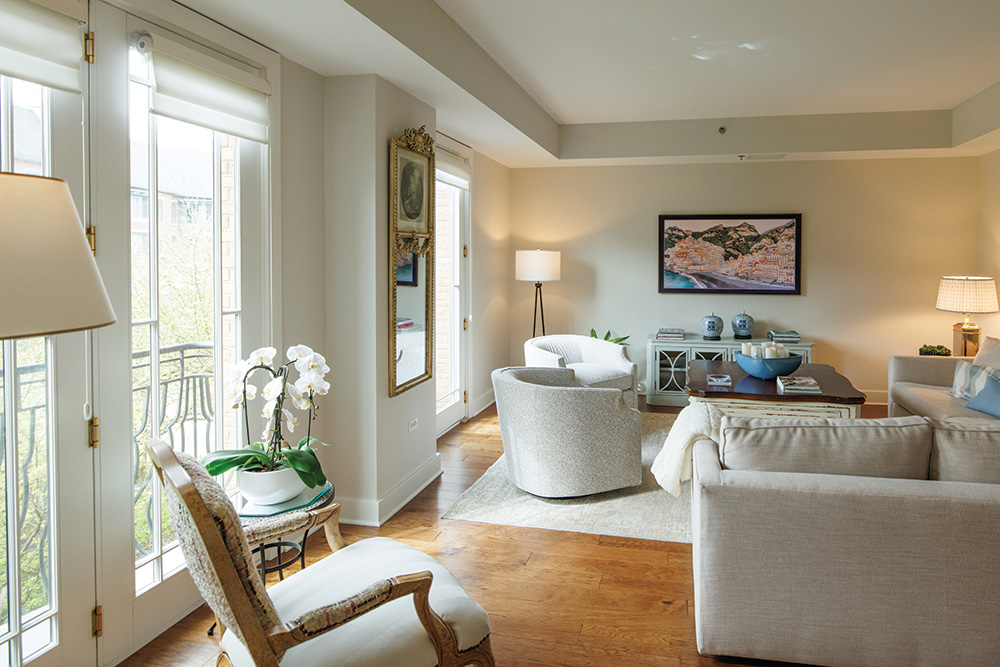 Living Room with Balcony