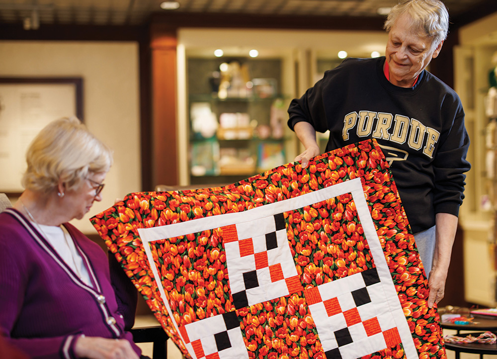 Crafting friendship while crafting for a cause