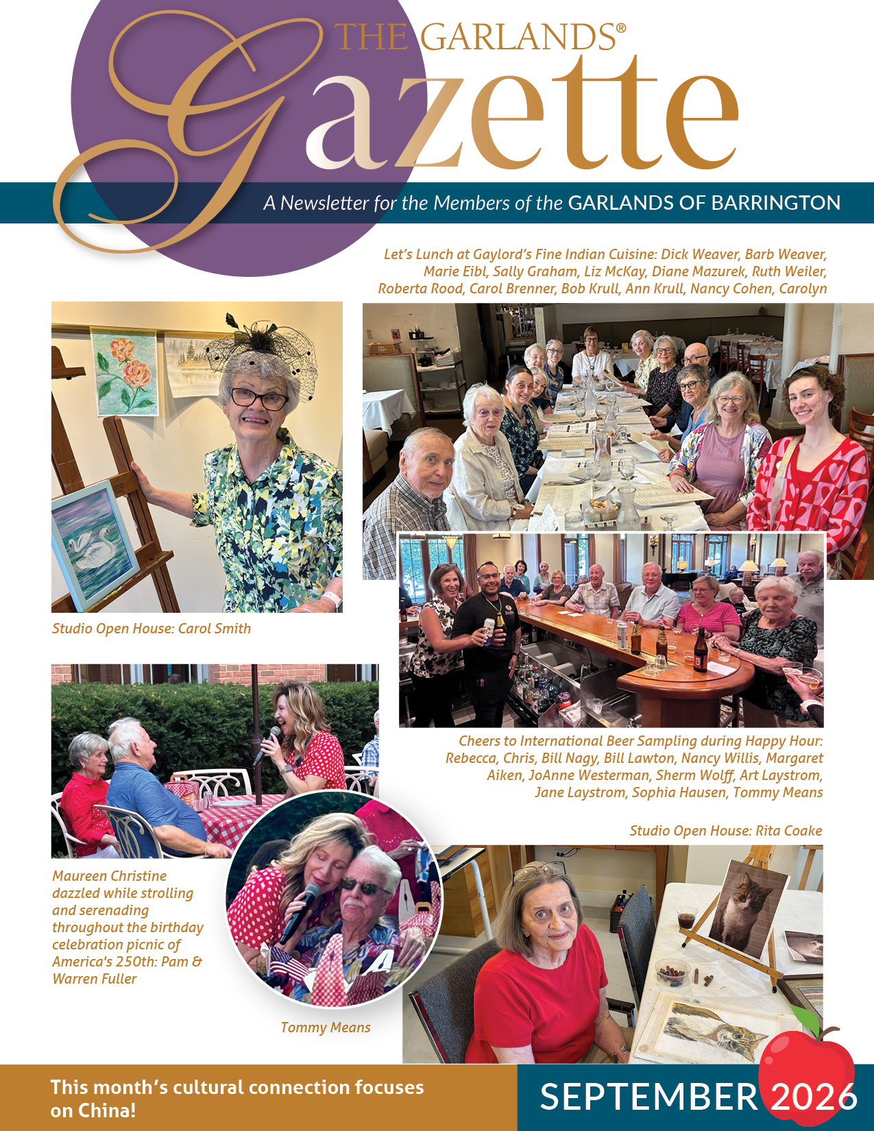 Garlands Gazette September Cover web